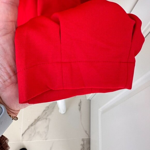 Sugarlips Such a Betty One Shoulder Red Top SZ M - Picture 6 of 14